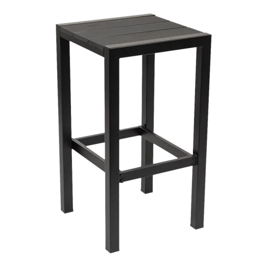 Cannes Aluminium & Polywood Outdoor Bar Stool