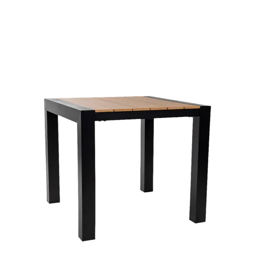 Cannes Aluminium & Polywood Outdoor Dining Table 84cm