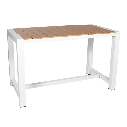 Cannes Aluminium & Polywood Outdoor Counter Table 151 x 80cm