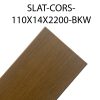 SLAT-CORS-110X14X2200-BKW