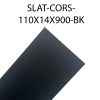 SLAT-CORS-110X14X900-BK
